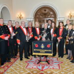 RBL band posing at citizenship ceremony on 11 March 2019
